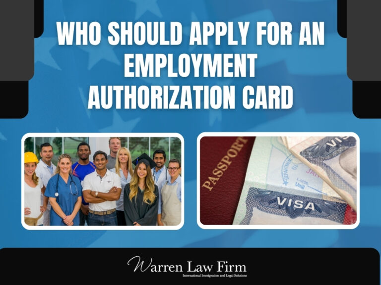 What is Employment Authorization | FAQ's | Warren Law Firm