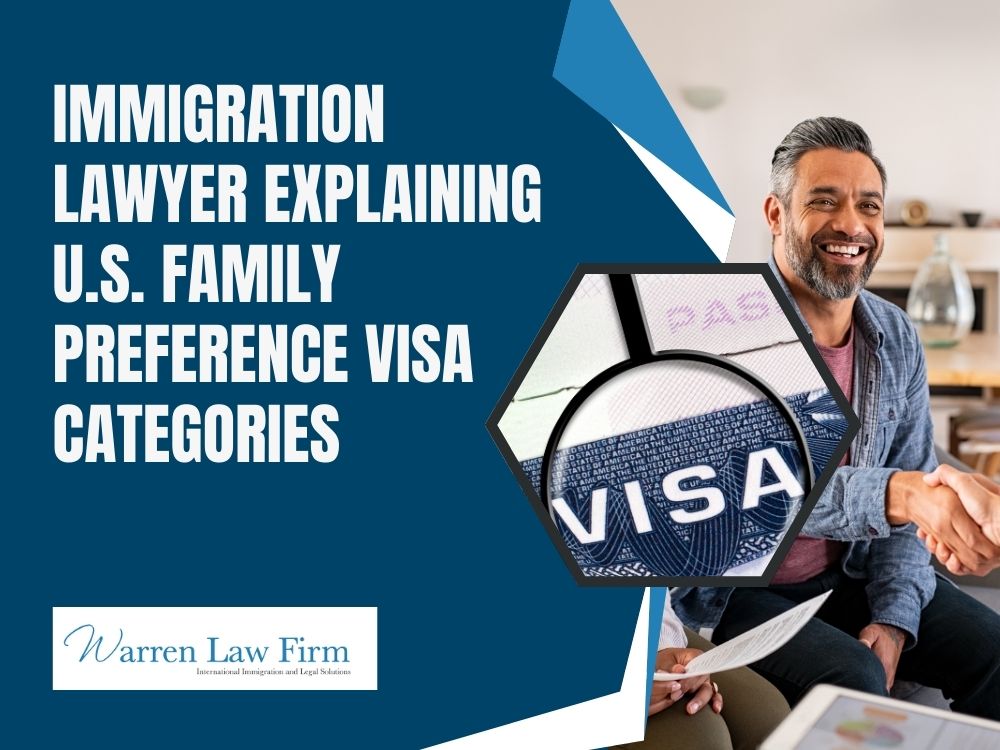 Family Preference Visas & Immediate Relative Visas - Immigration lawyer explaining U.S. family preference visa categories - Warren Law firm