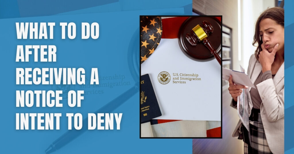 Notice of Intent to Deny - What to Do After Receiving a Notice of Intent to Deny - Warren Law Firm