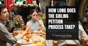Sibling green card processing time - How Long Does the Sibling Petition Process Take - Warren Law Firm