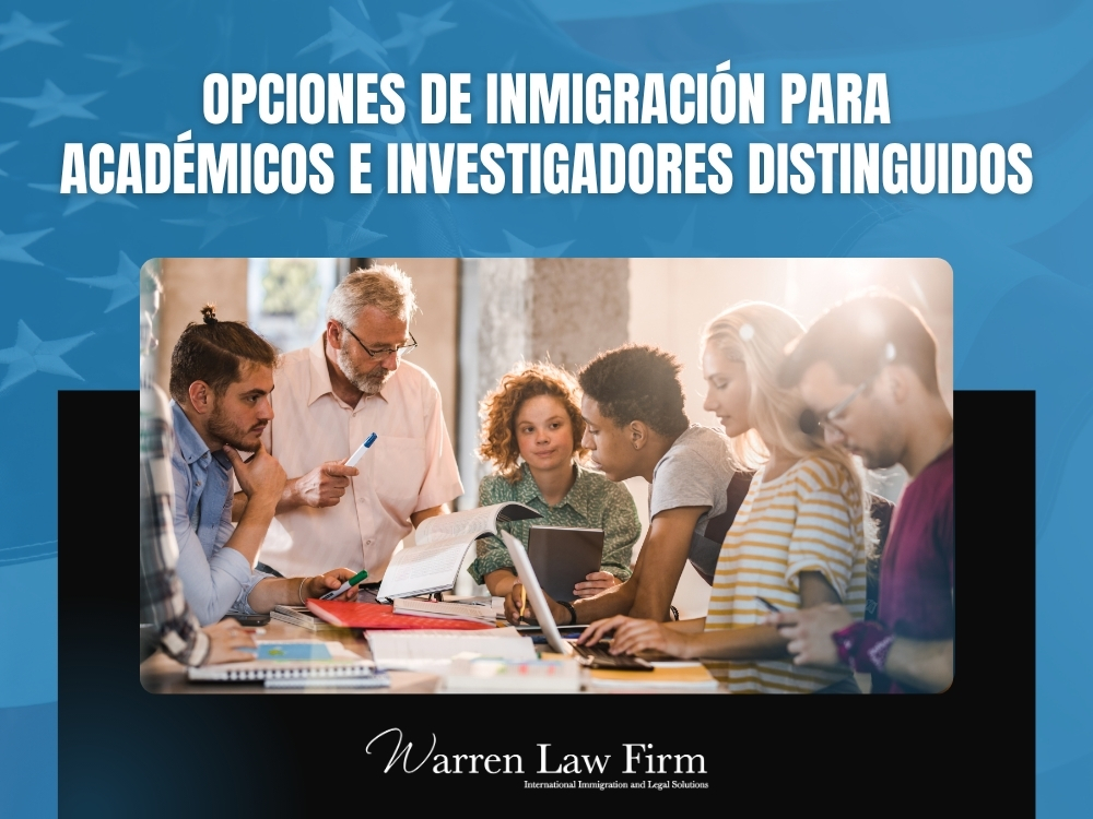 Visas EB-1 - Opciones de inmigración - Warren Law Firm