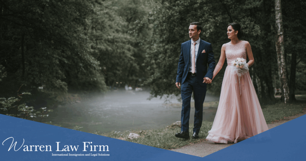 Visas de prometido, visas de cónyuge y visas de matrimonio (visa K-1 y visa K-3)