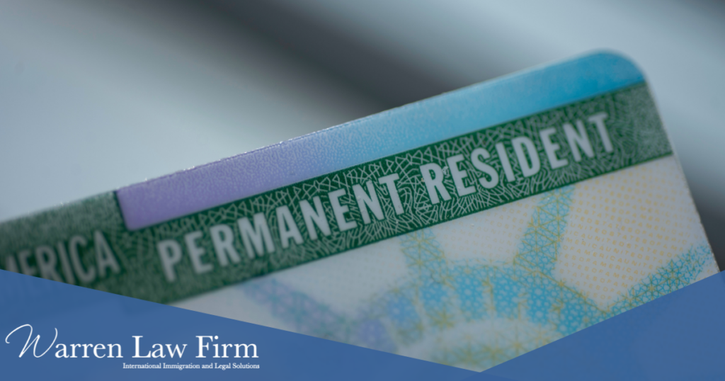 Visitor Visa to Green Card - Warren Law Firm