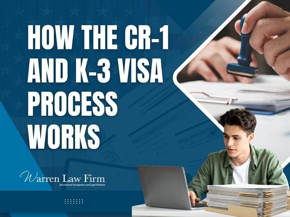 which process is easier the CR-1 or K-3 - How the CR-1 and K-3 Visa Process Works - Warren Law Firm
